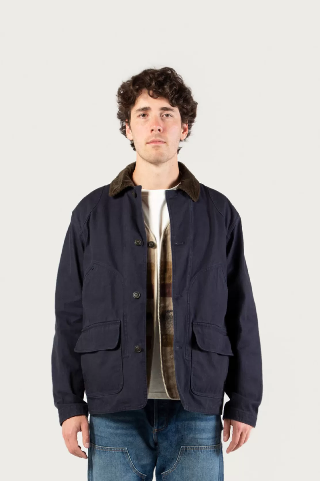 Woolrich 3-in-1-Jacke Aus Reiner Baumwolle - One Of These Days / Navy Clearance