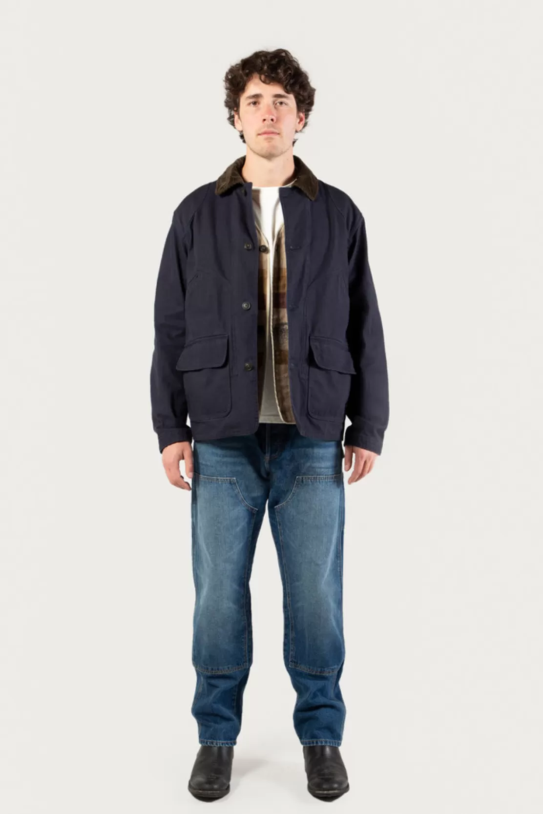 Woolrich 3-in-1-Jacke Aus Reiner Baumwolle - One Of These Days / Navy Clearance