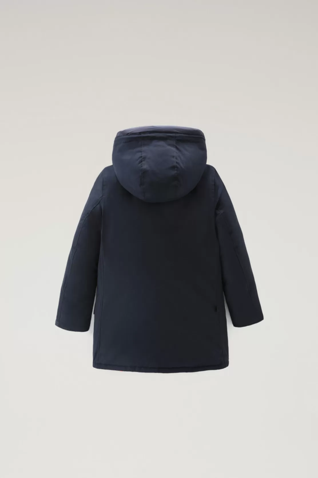 Woolrich Arctic Parka Für Jungen Aus Ramar Cloth Melton Blue Shop