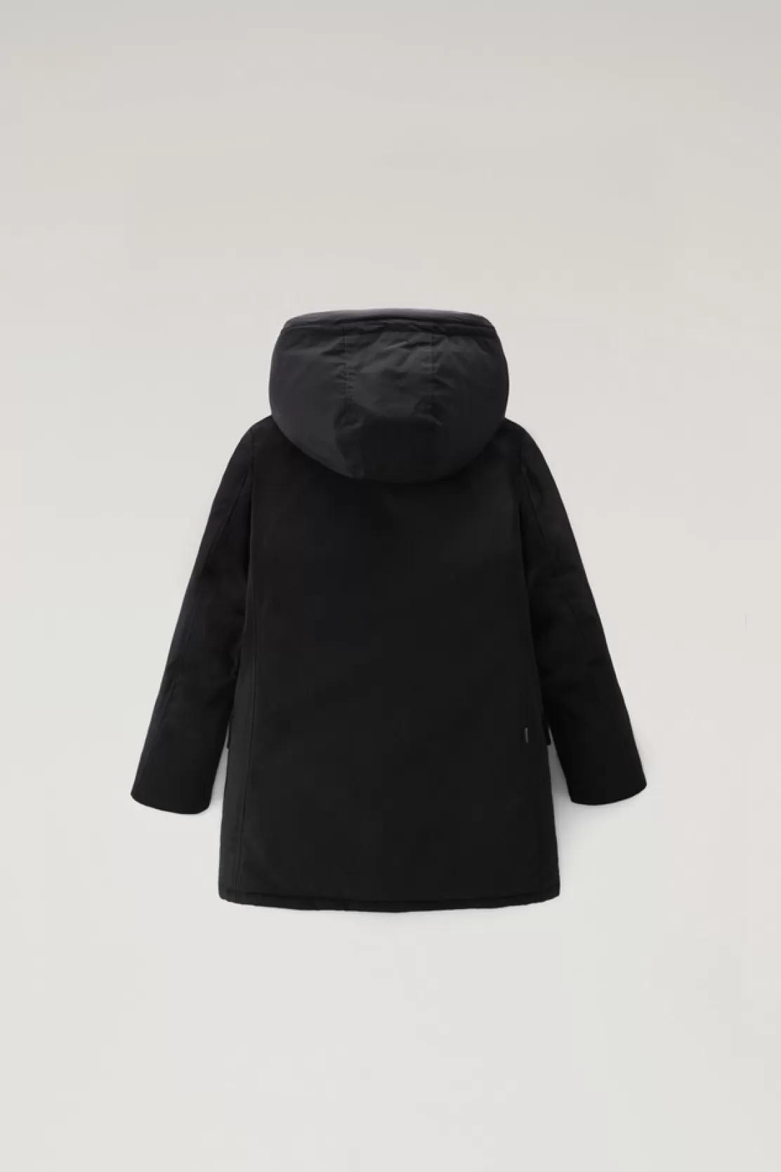 Woolrich Arctic Parka Für Jungen Aus Ramar Cloth Black Discount