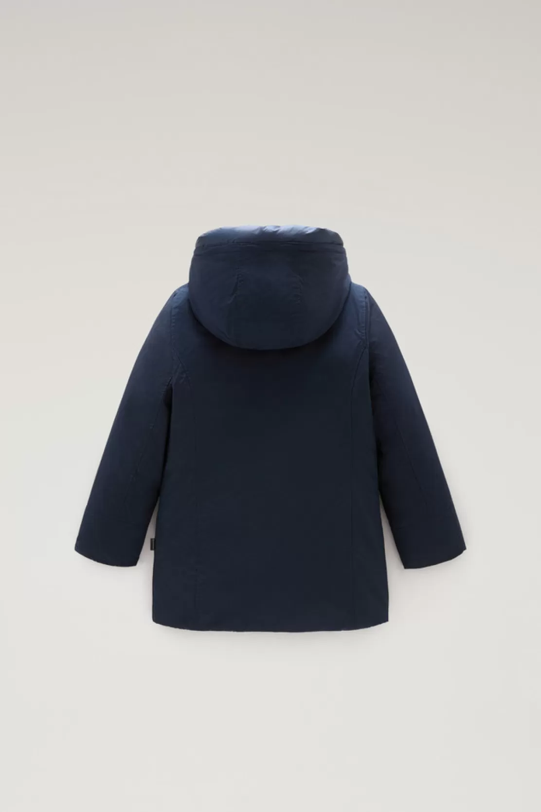 Woolrich Arctic Parka Für Mädchen Aus Ramar Cloth Melton Blue Flash Sale