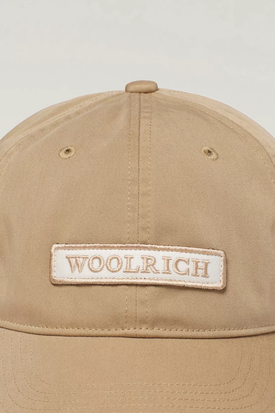 Woolrich Baseballkappe Aus CORDURA-Gewebe Beige New