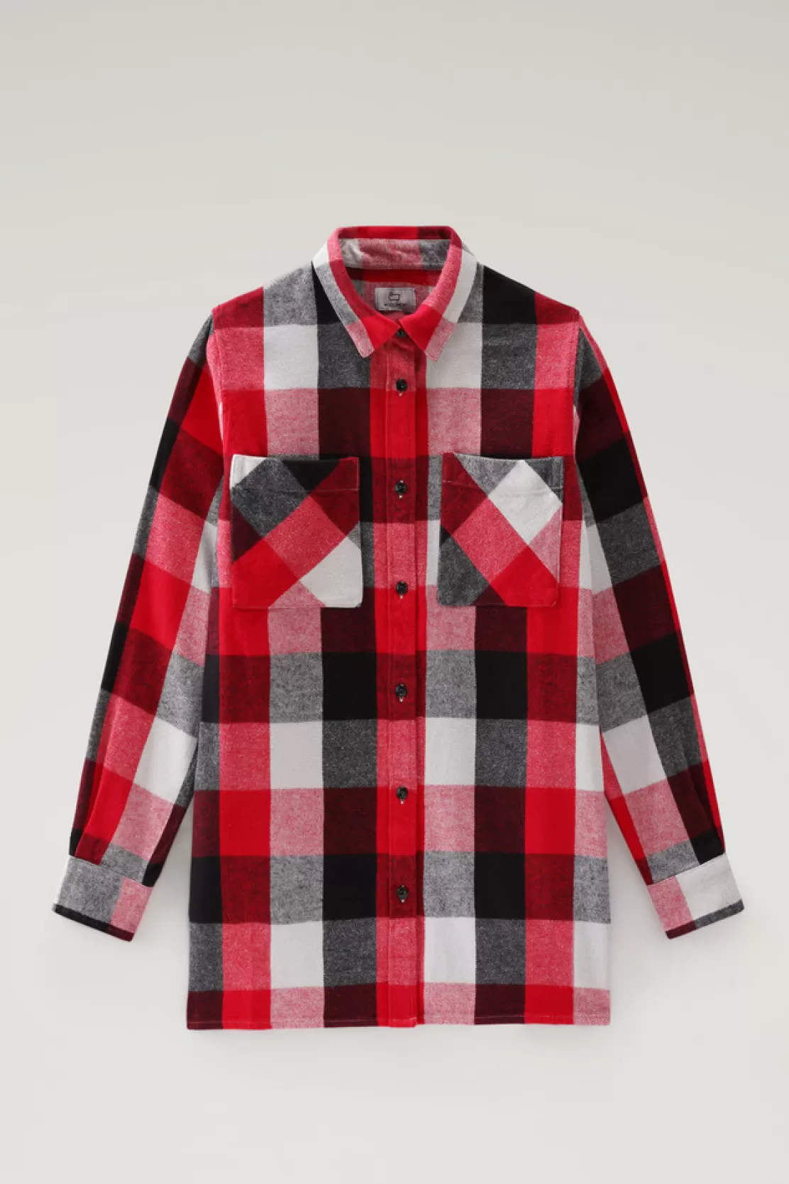 Woolrich Boyfriend Karohemd Aus Flanell Multi Buffalo Hot