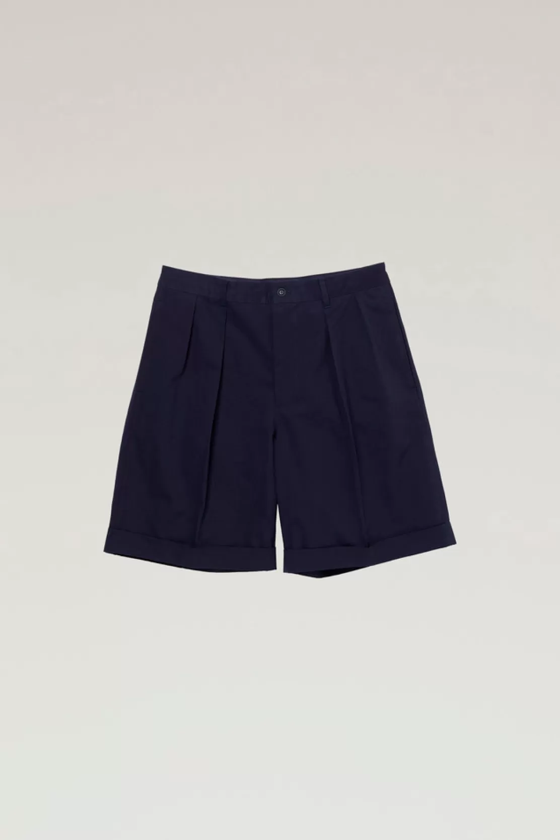 Woolrich Cavalry-Twill-Shorts Aus Baumwollmischung Navy Online