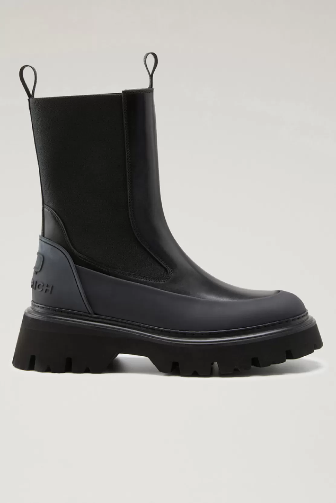 Woolrich Chelsea Stiefel Mit Profilsohle Black Black Flash Sale