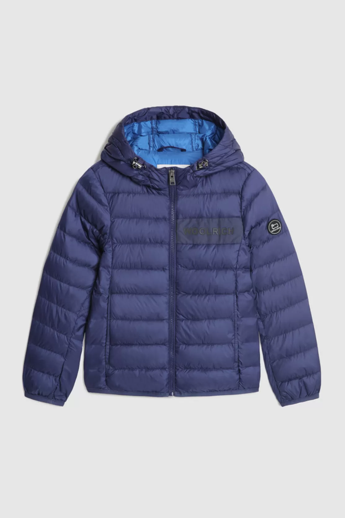 Woolrich Daunenjacke Sundance Mit Kapuze Für Jungen Melton Blue Hot