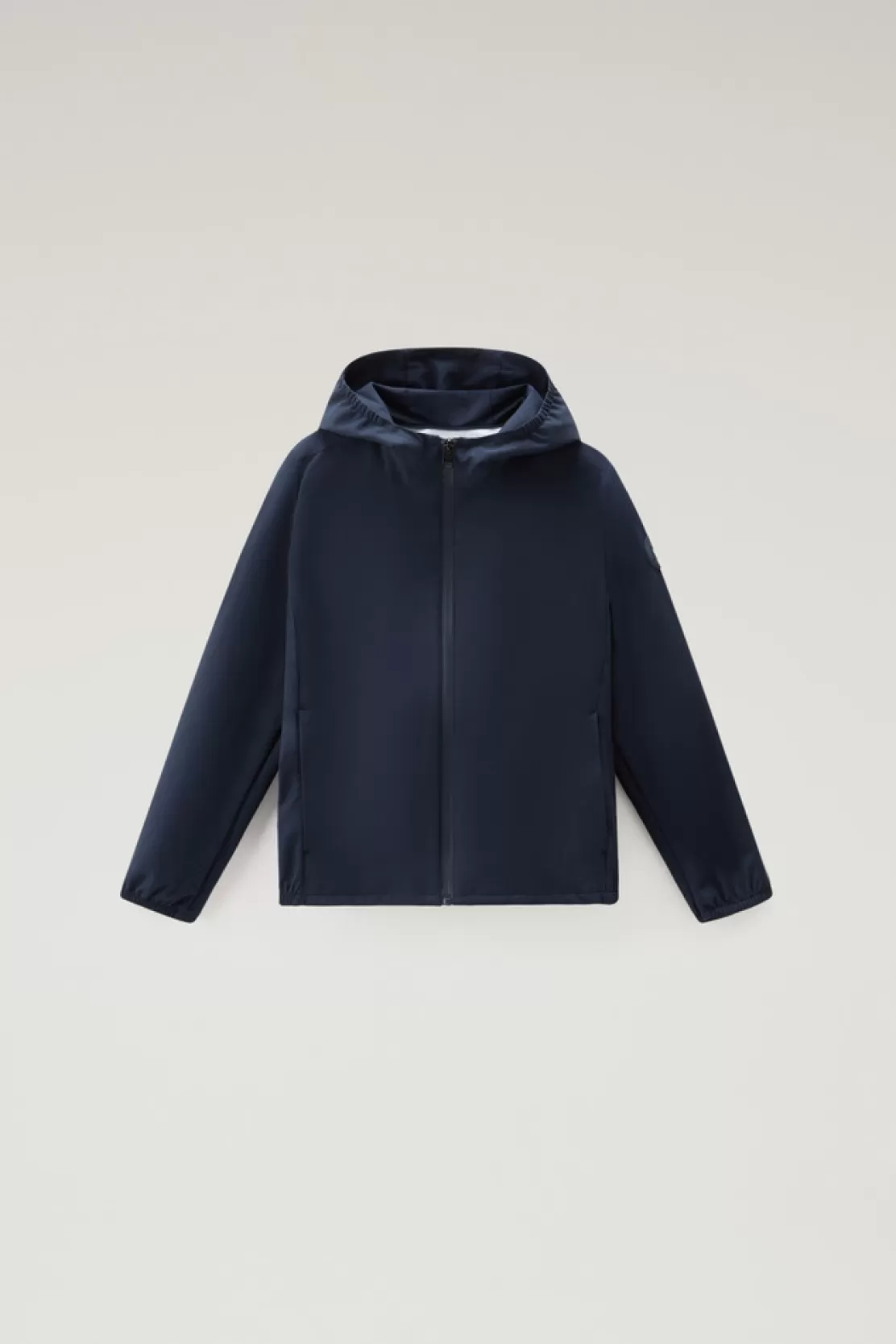 Woolrich Jacke Pacific Mit Kapuze Für Jungen Melton Blue Online