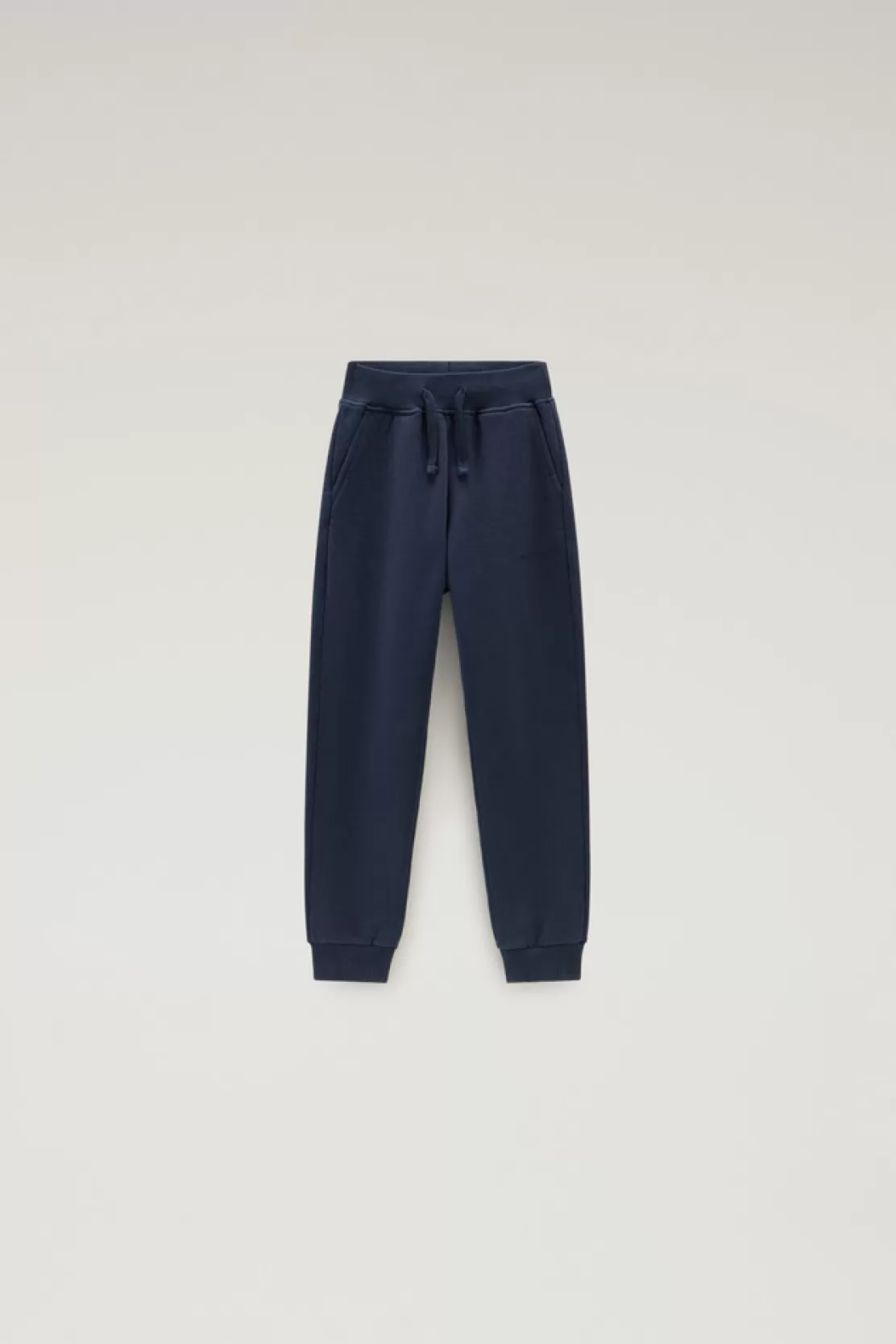 Woolrich Jogginghose Aus Reiner Baumwolle Für Mädchen Melton Blue Store