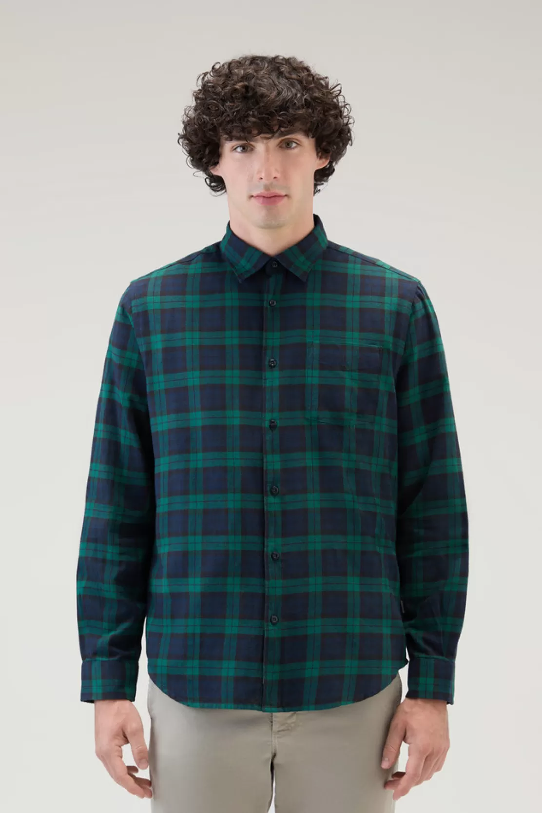 Woolrich Karoshirt Aus Leichtem Flanell Black Watch Best Sale