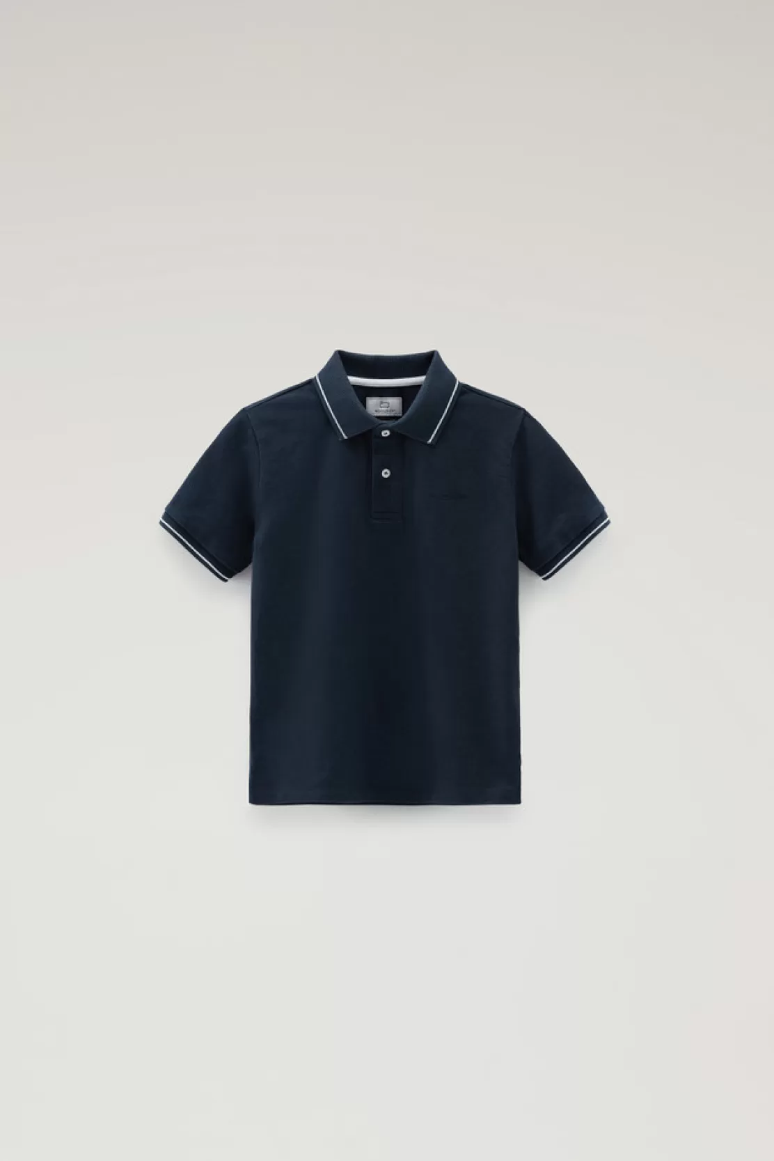 Woolrich Poloshirt Monterey Aus Stretch-Baumwollpikee Für Jungen Melton Blue Online