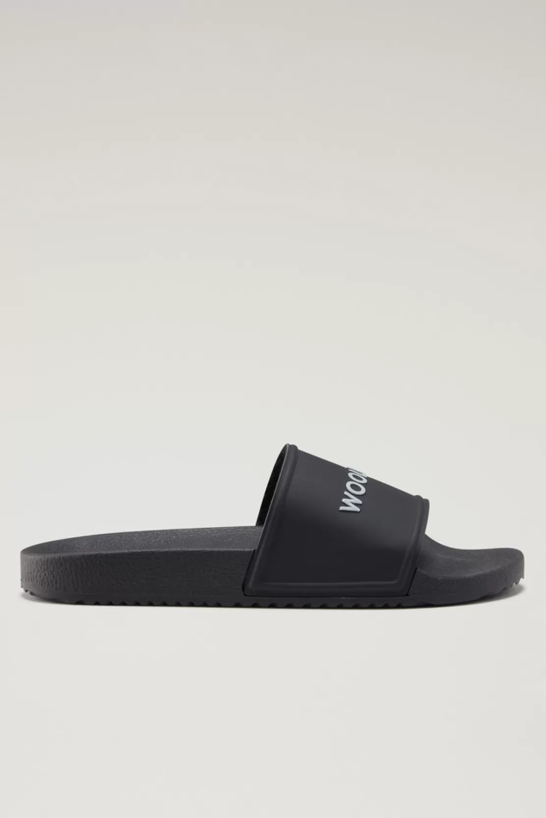 Woolrich Sandalen Slide Aus Gummi Black Best Sale