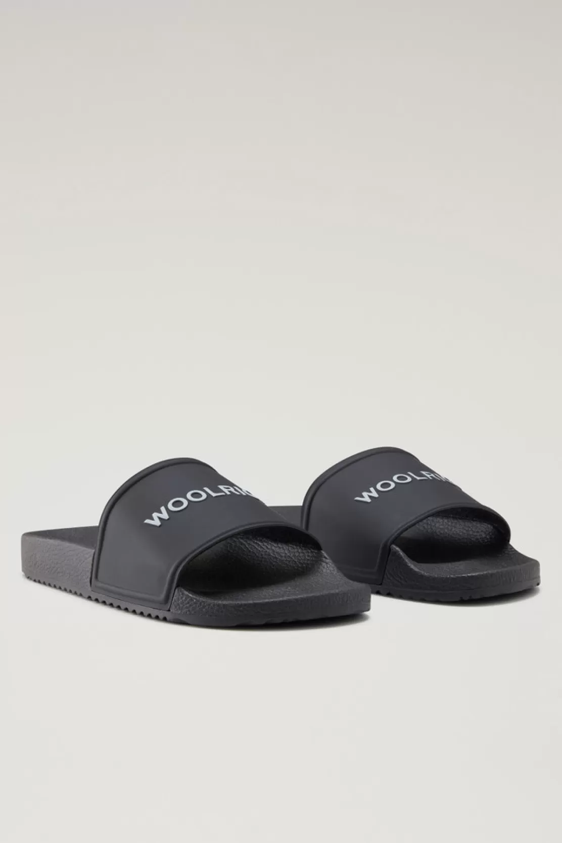 Woolrich Sandalen Slide Aus Gummi Black Best Sale