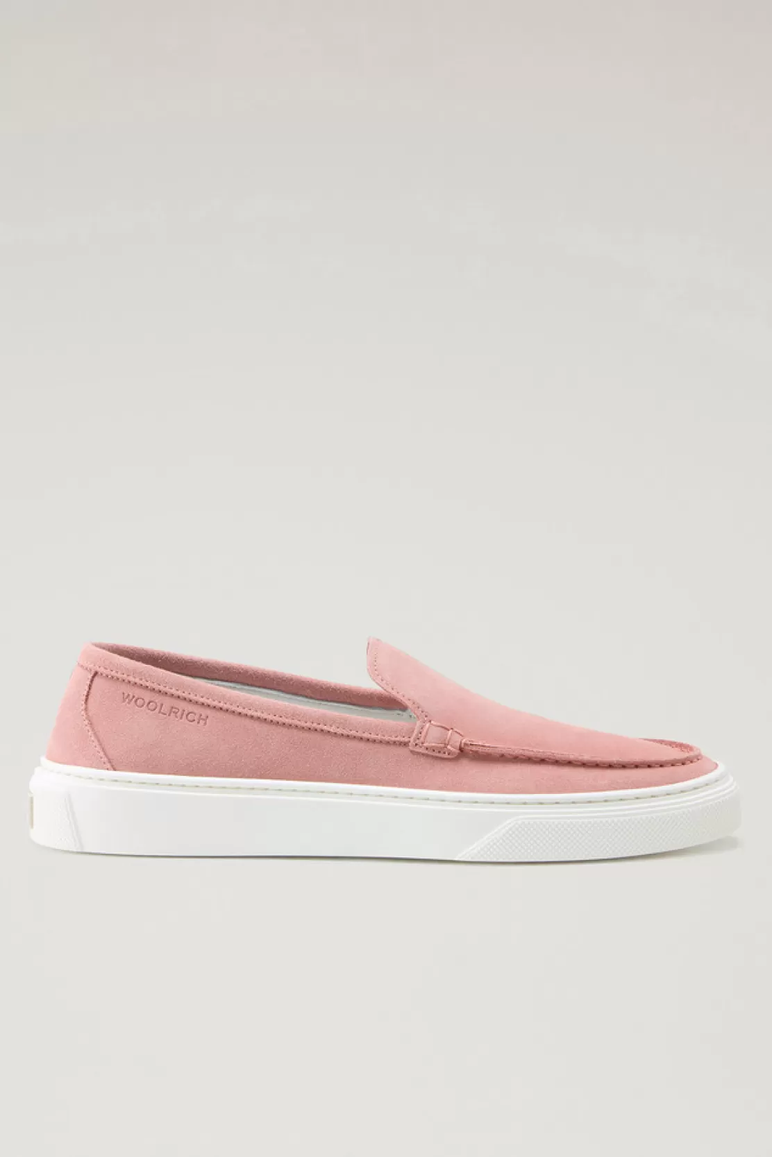 Woolrich Slipper Aus Veloursleder Pink Best Sale