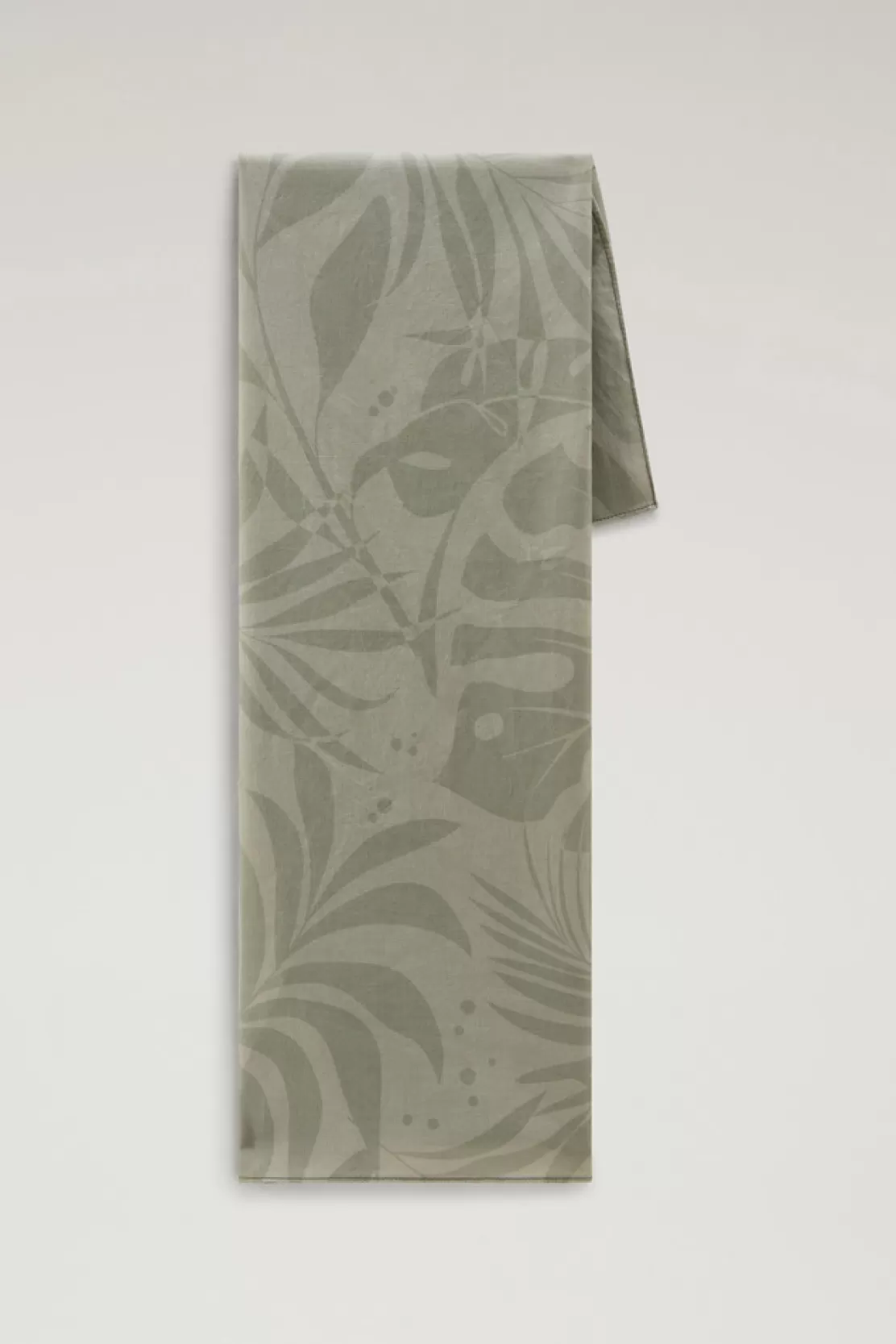 Woolrich Stückgefärbtes Bandana Aus Reiner Baumwolle Mit Print Sage Flower Flash Sale