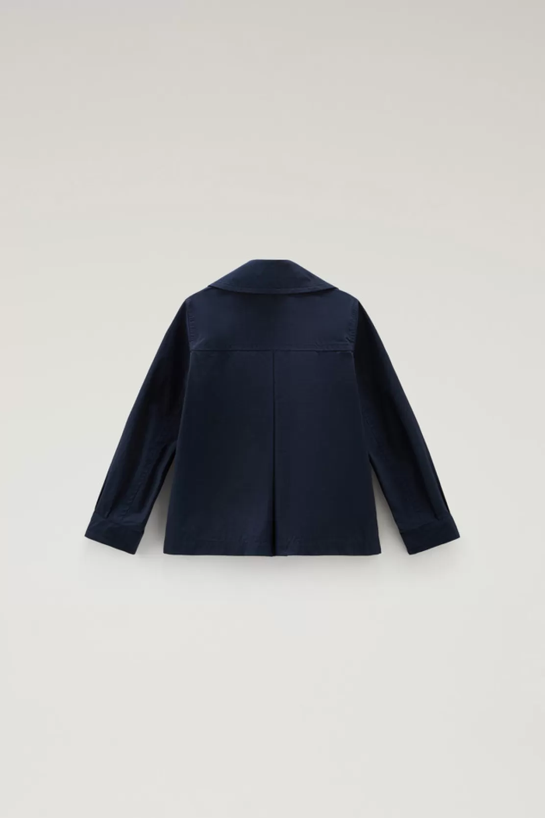 Woolrich Summer Peacoat Für Mädchen Aus Urban Touch Melton Blue Best