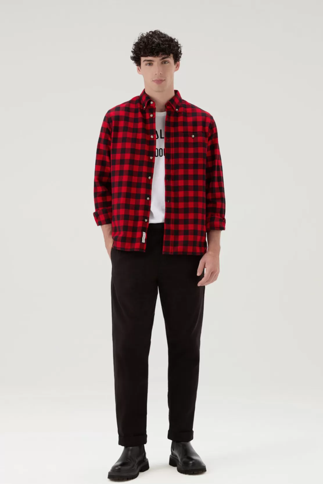 Woolrich Traditional Karoshirt Aus Flanell Red Buffalo Best Sale