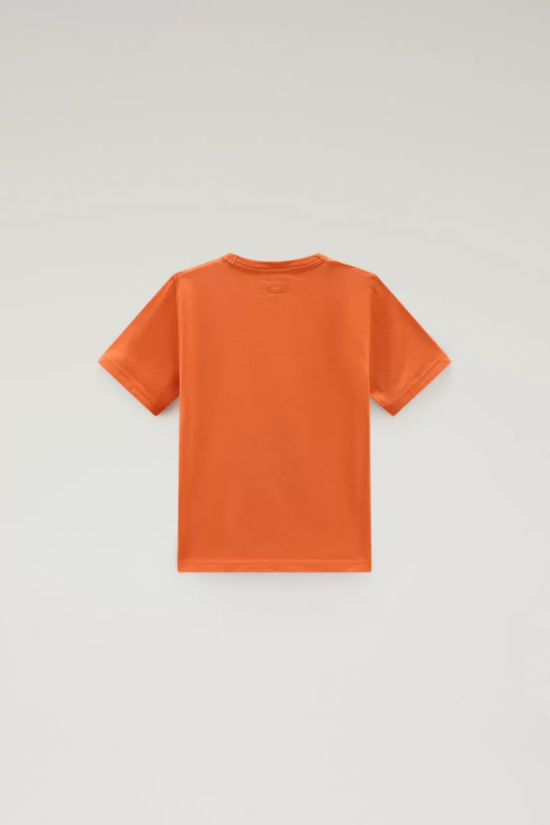 Woolrich T-Shirt Für Jungen Aus Reiner Baumwolle Mit Stickerei Koi Outlet