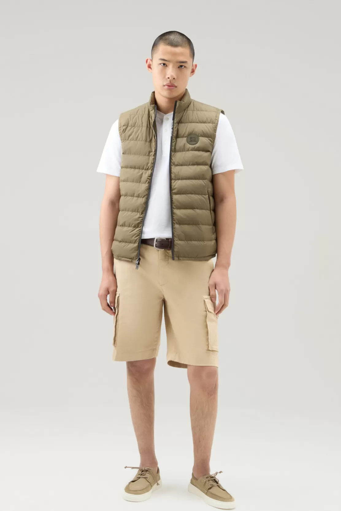 Woolrich Wattierte Weste Sundance Lake Olive Discount